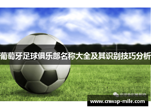 葡萄牙足球俱乐部名称大全及其识别技巧分析