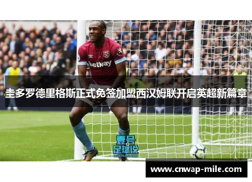 圭多罗德里格斯正式免签加盟西汉姆联开启英超新篇章